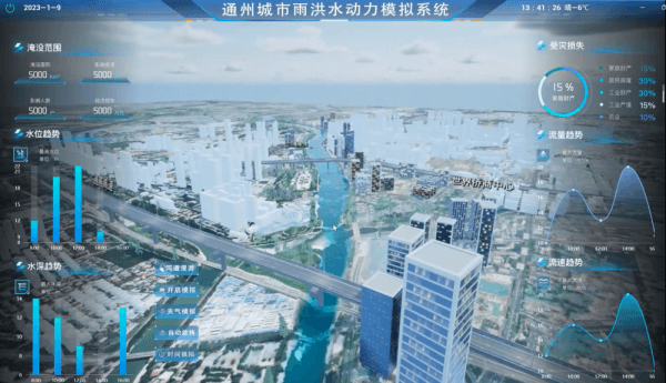 四信城市雨洪水動(dòng)力模擬系統(tǒng)亮相中國（山東）水利科技與生態(tài)建設(shè)博覽會(huì)