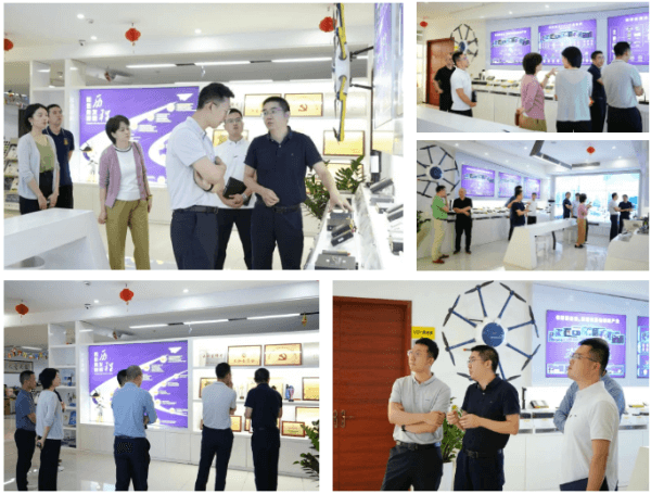福建廣電網絡集團廈門分公司副總經理陳東陽一行蒞臨四信參觀交流